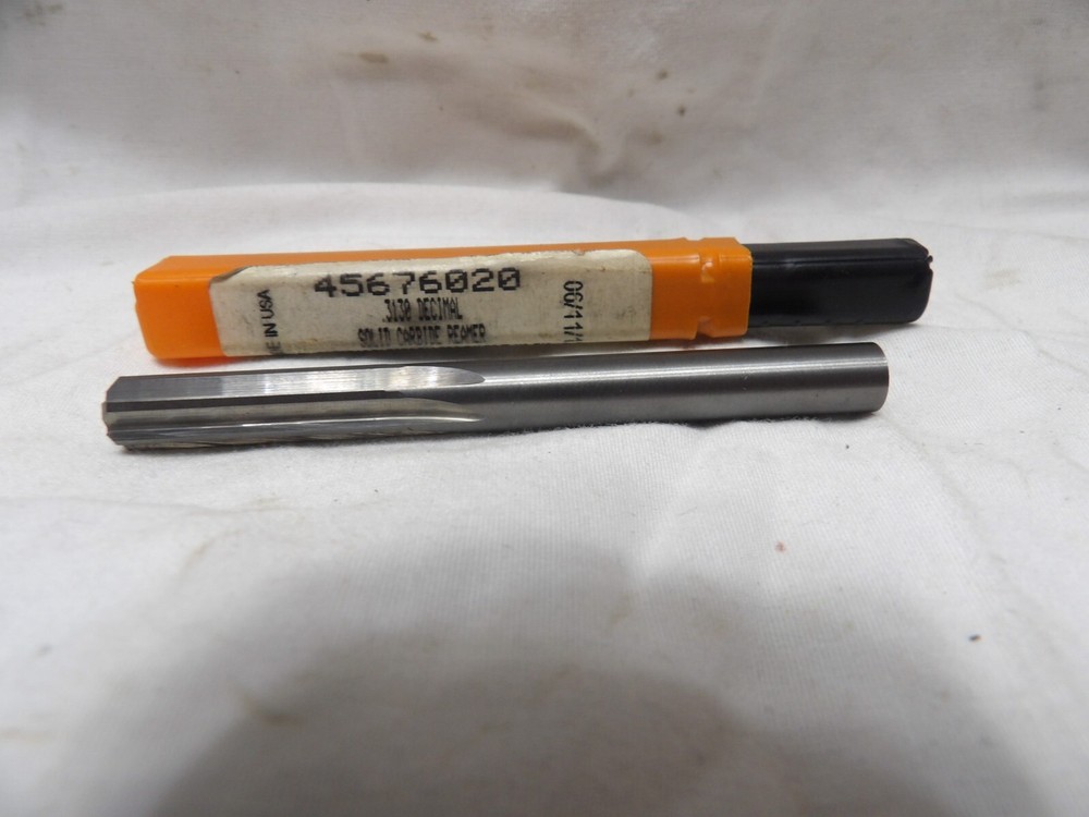 Hertel Solid Carbide Reamer .3130 #45676020