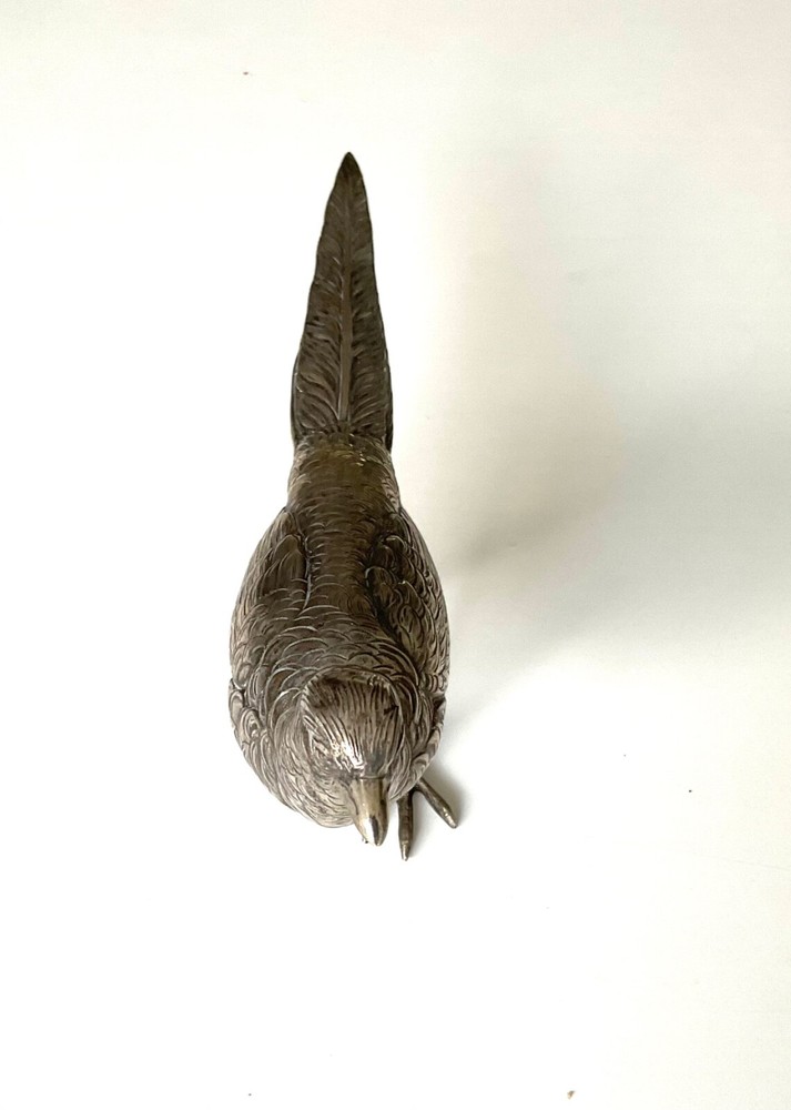 Antique German solid 830 silver Bird Animal Figure