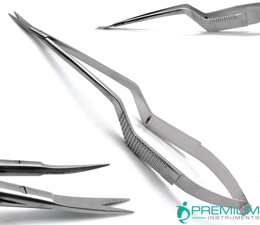 Yasargil Micro Scissors 7.5" Sharp/Sharp Upward Curved Surgical New Instruments