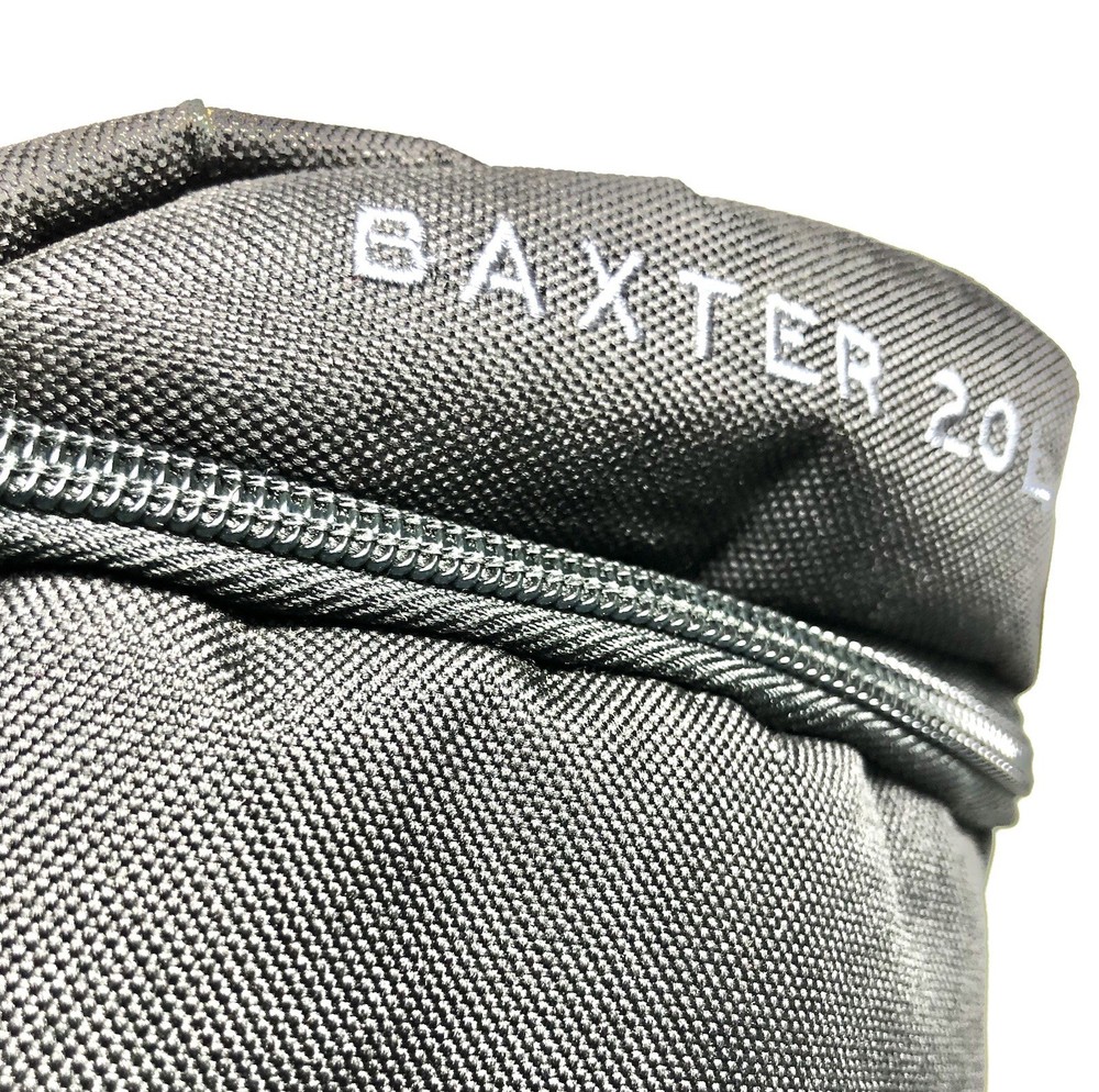 Gerry Baxter 20L Daypack Backpack Hiking Camping Laptop Bag Black EUC