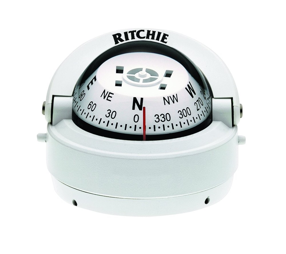 Ritchie Navigation 5886975 Explorer Compass Surface Mount White