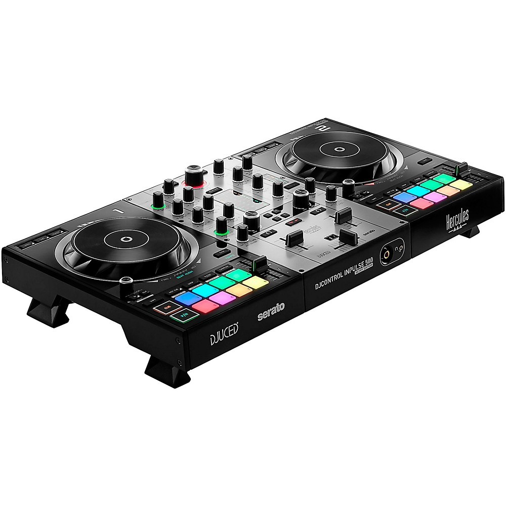 Hercules DJ Control Inpulse 500, Limited-Edition Silver