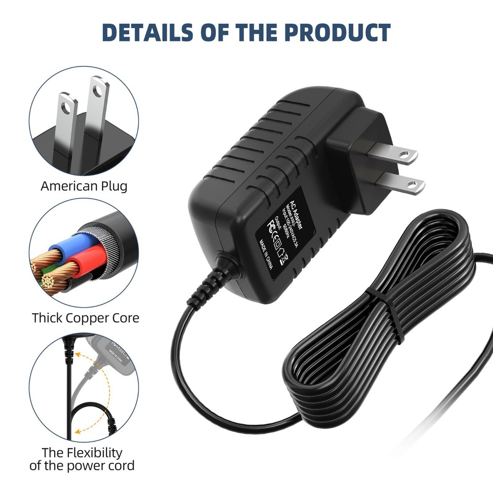 AC Adapter Charger For Studebaker SB2149 Master Blaster Boombox CD Player