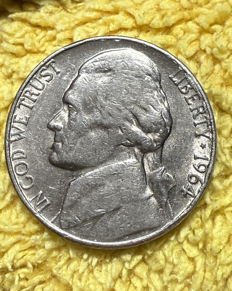 1964 One Of It’s Kind D Mint Nickel With Multiple Errors
