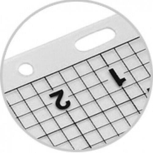Translucent Cutting Mat (with binding holes) - 12" x 9" x 1.5mm