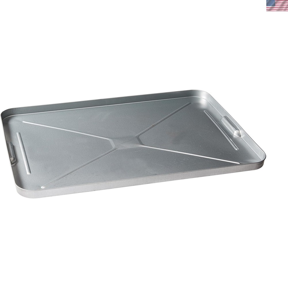 Formed Grip Galvanized Metal Drip Pan