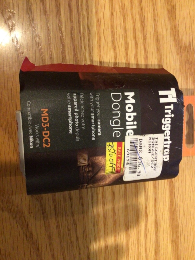 Triggertrap Mobile Dongle Smartphone Command MD3-DC2 for Nikon DC2