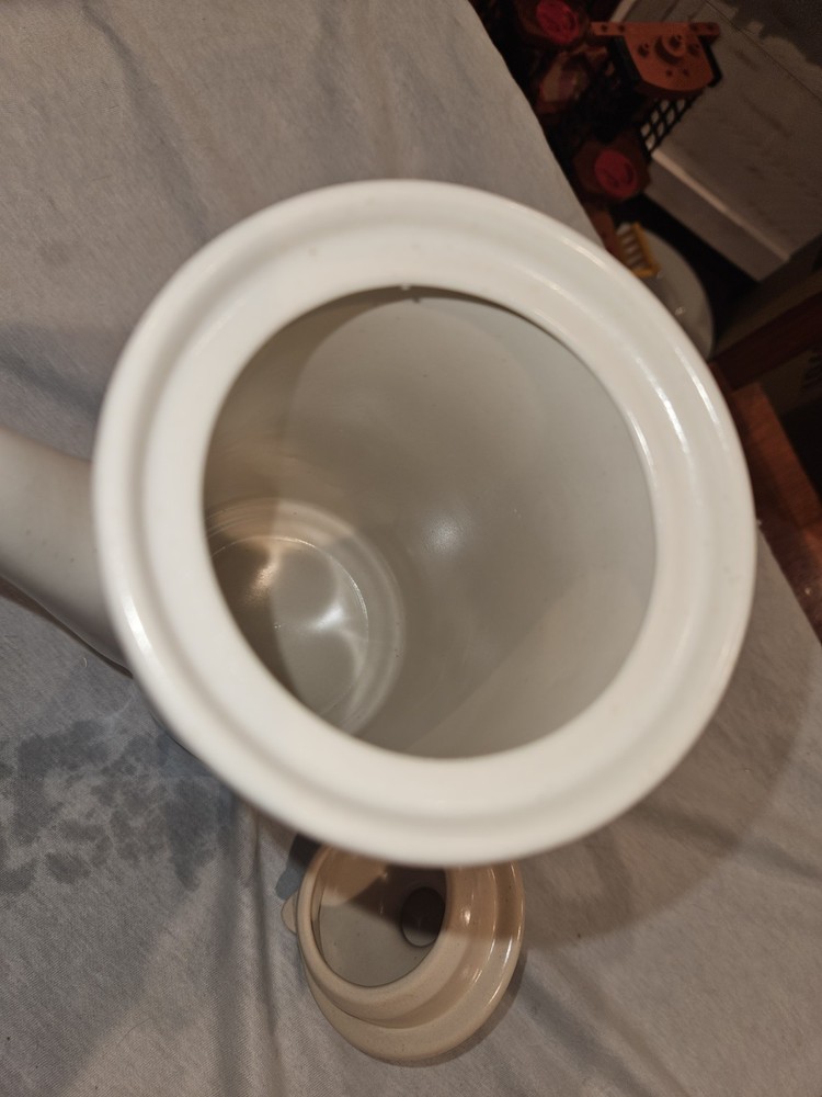 Spring Collection Stoneware Coffee Pot 9"