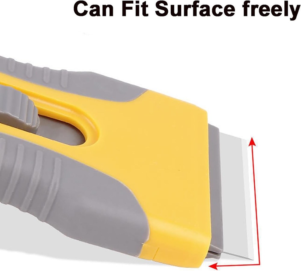 Razor Blade Scraper, Scraper Tool with 2 Pack Scrapers 20PCS Plastic Blades