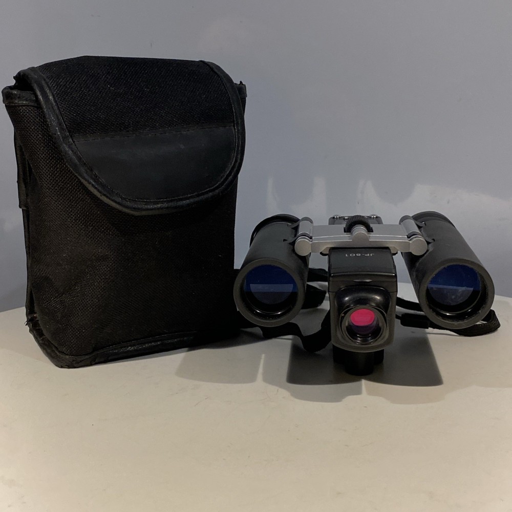 Binoculars w/Image View Built-In Camera JP-801 6x5 with Case