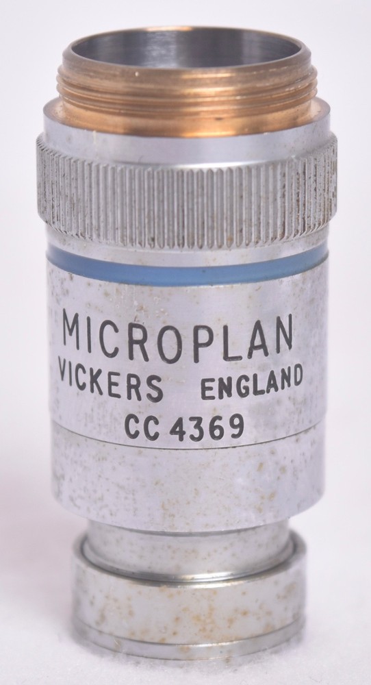 Vickers Microplan Objective Optics Microscope Lens 63/0-90 CC4369