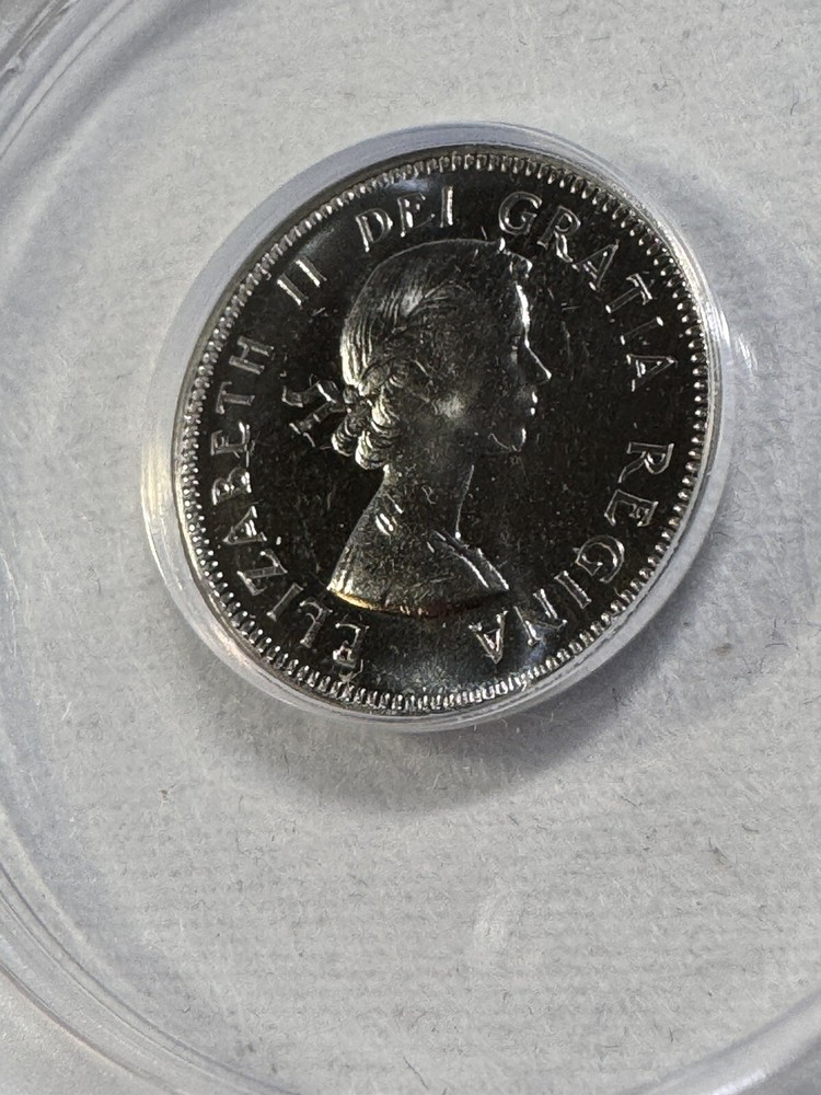 1963 Canada 5 Cents Proof Like Graded MS 67 by ANACS