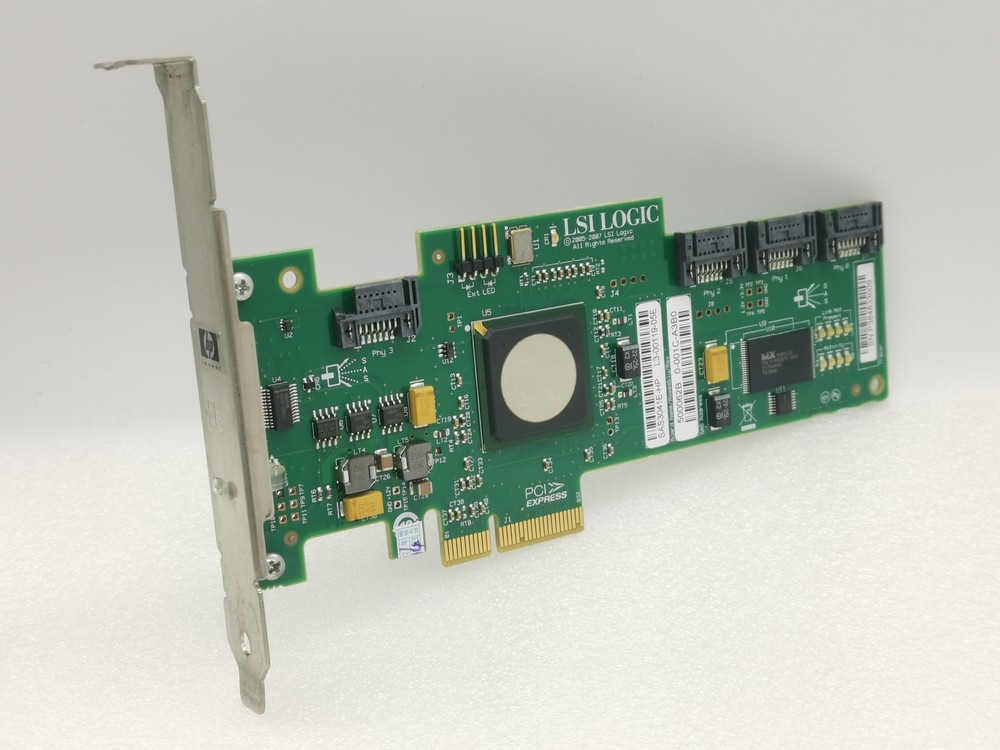 HP LSI Logic SAS3041E-HP 4-Port PCI-e SAS SATA RAID Controller SAS3041E