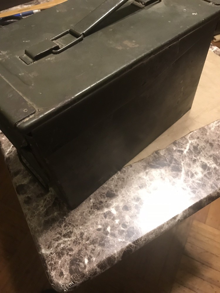 Vintage U.S. Military Ammo Empty Box