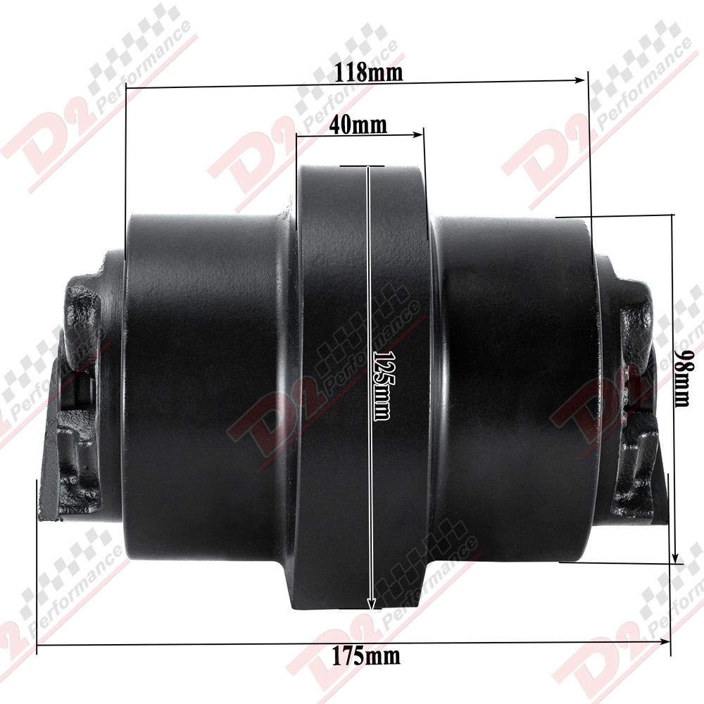 Bottom Roller Track Roller Undercarriage Fit VOLVO EC35 Mini Excavator