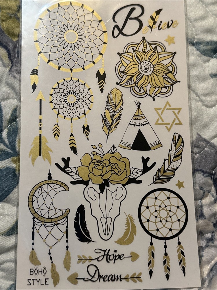 Crafter’s Square rub on transfers/Boho Style-1 sheet