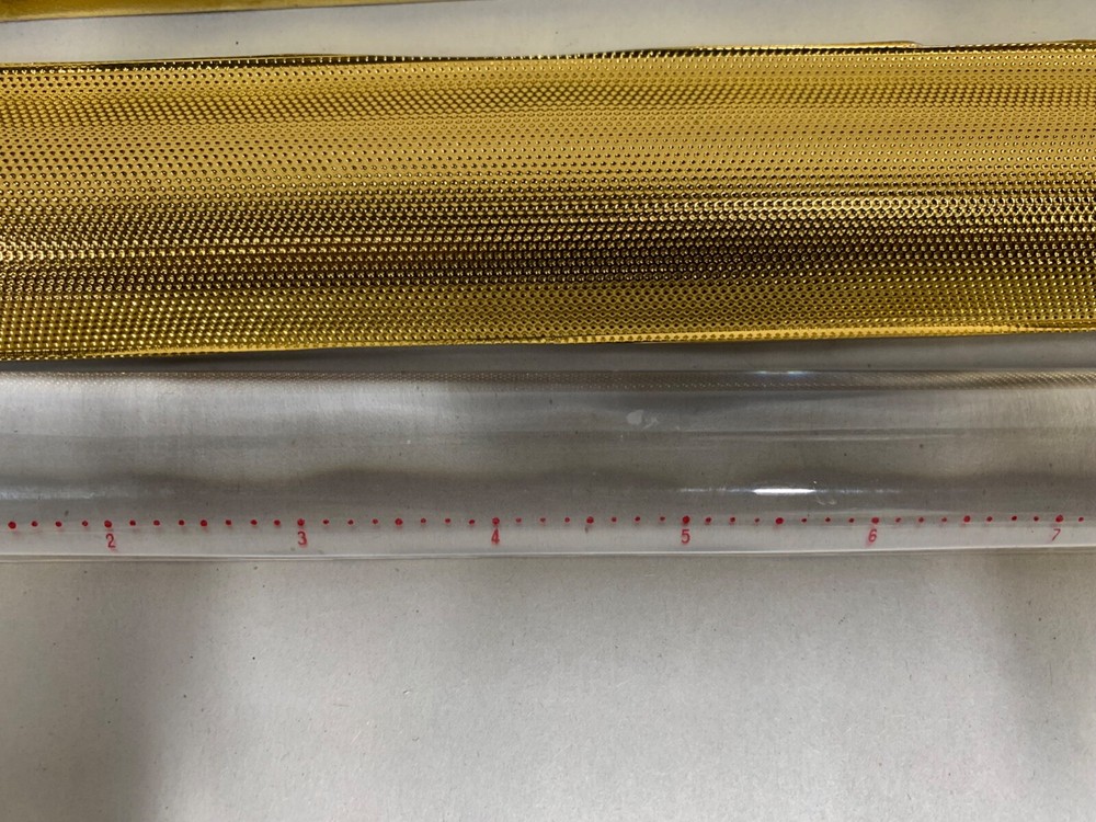 Vtg Clear Lucite Plastic Magnifying Reading Reader Aid Ruler (A4)