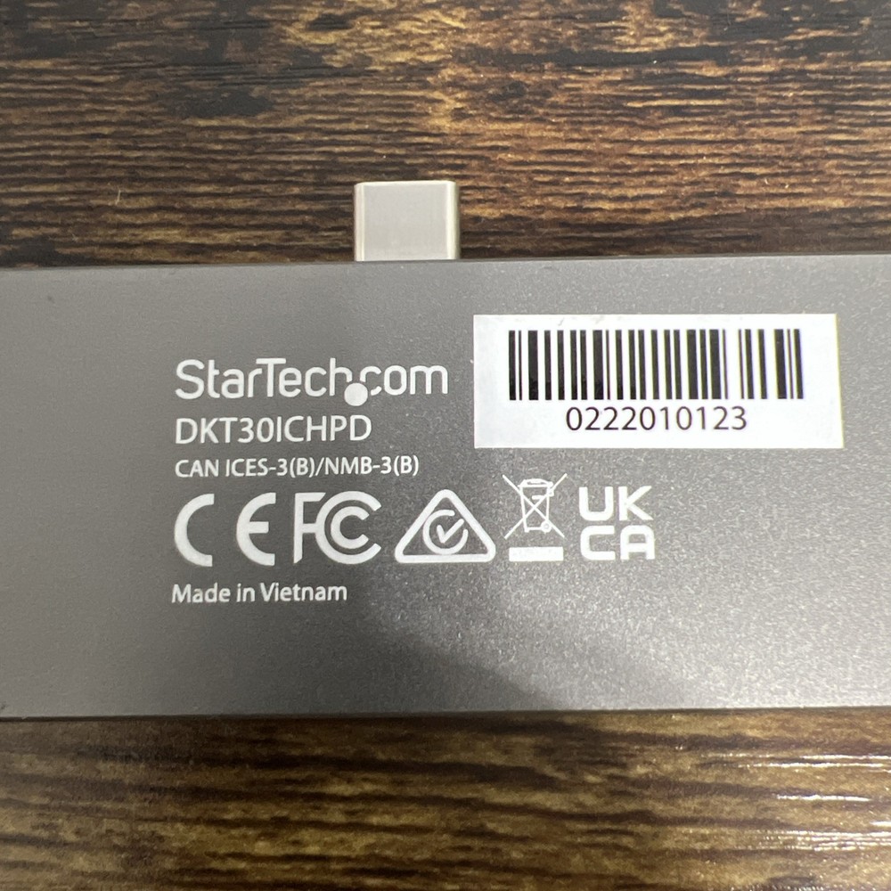 Used Star Tech USB C Multiport Adapter (dkt30ichpd)