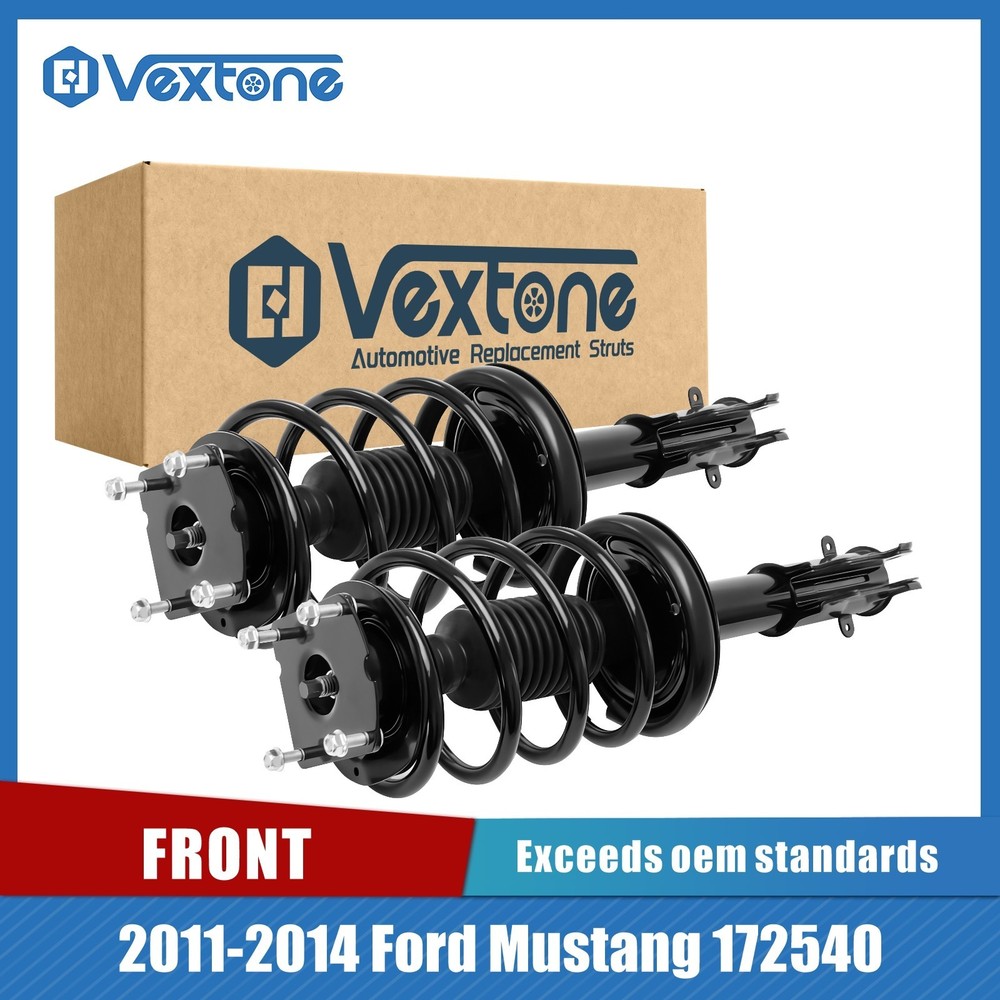 Pair Front struts complete assembly for Ford Mustang 2011 2012 2013 2014