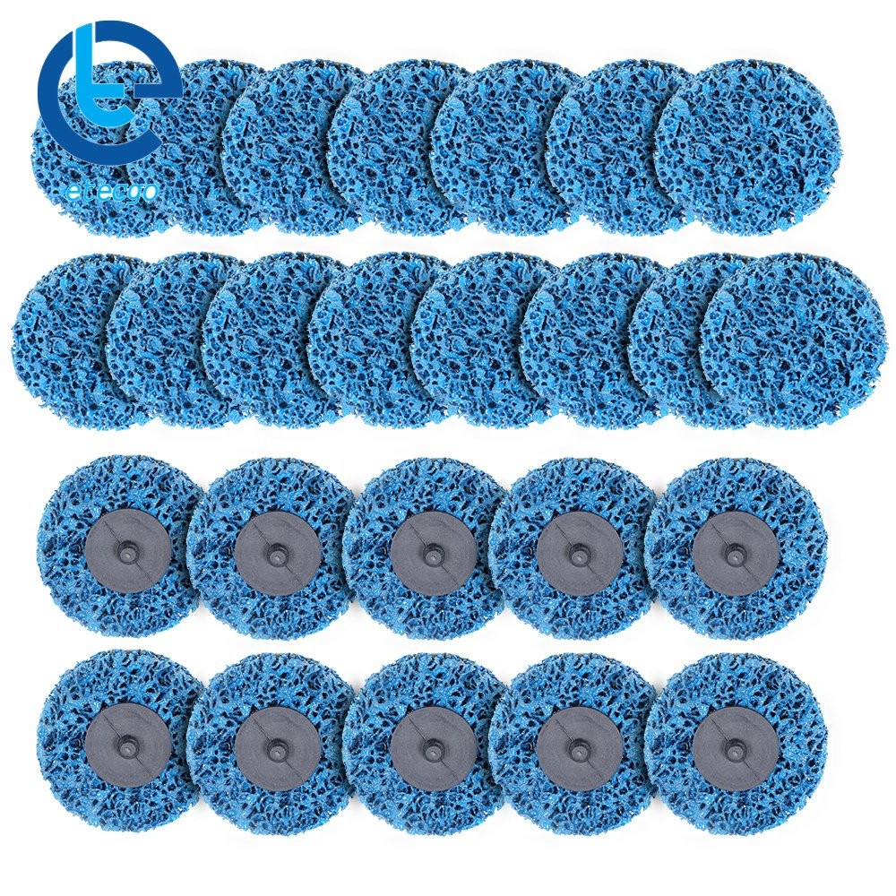 3 Inch 25 Pack Quick Change Easy Strip & Clean Discs Fit For Paint Rust