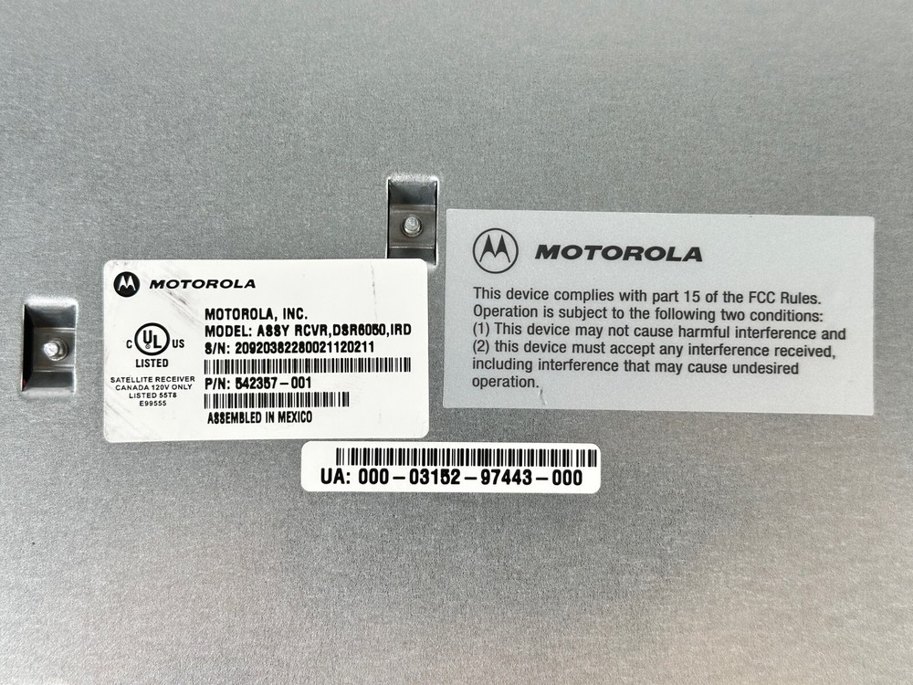 Motorola DSR-6050 Integrated Satellite Receiver / Transcoder