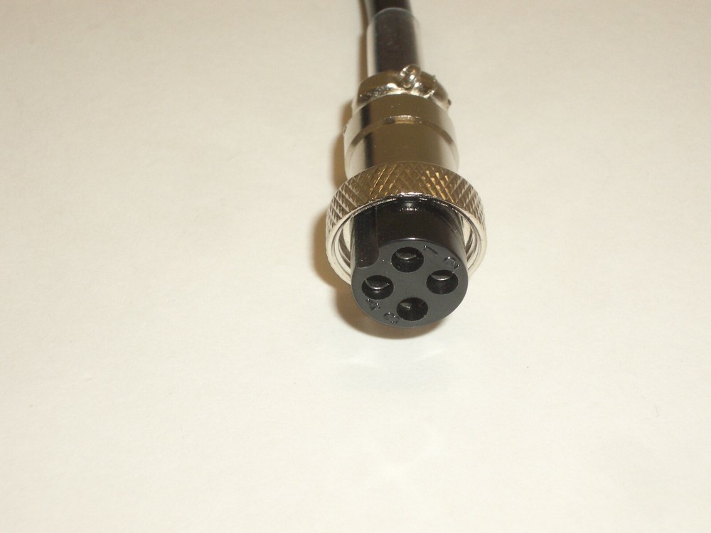 COBRA CA73CHR 4PIN DYNAMIC REPLACEMENT CB HAND MICROPHONE IN CHROME