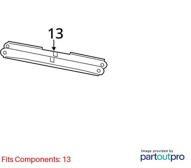 2012-2015 BMW X1 Trailing Arm 33326763477
