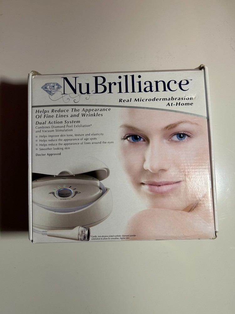 NuBrilliance Real Microdermabrasion At Home System (NO TIPS)