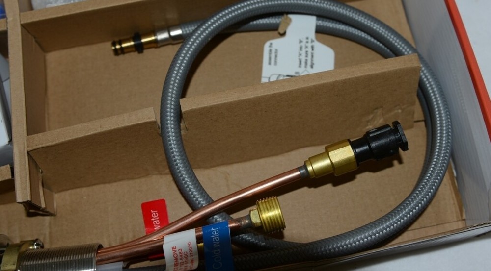 CMI Casmir 192 6483 Single Handle High Arc Pull Down Kitchen Faucet