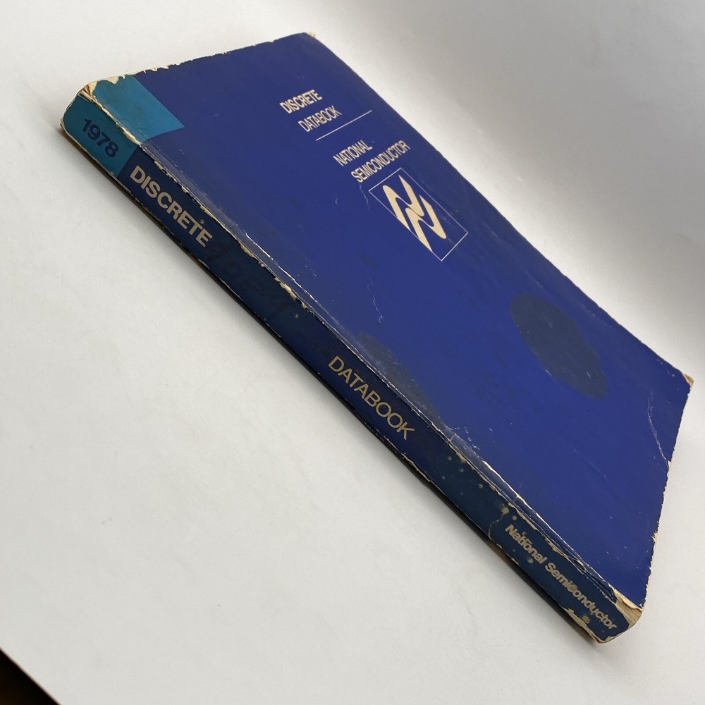 1978 Discrete Databook National Semiconductor Electronics Manual Catalog PB