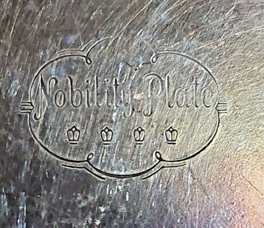 Vintage Nobility Plate Silverplate Sugar Bowl