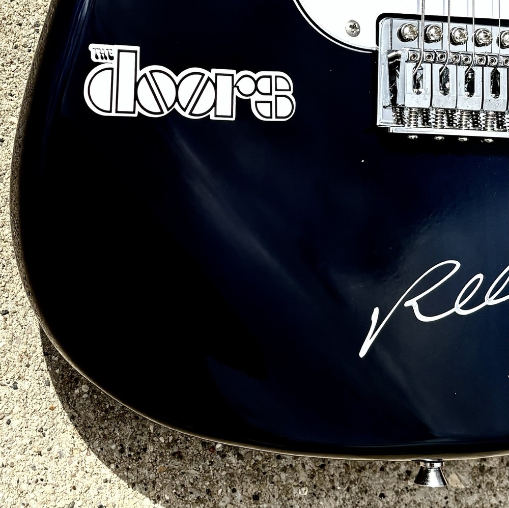 THE DOORS Robby Krieger SIGNED Guitar PSA/DNA COA
