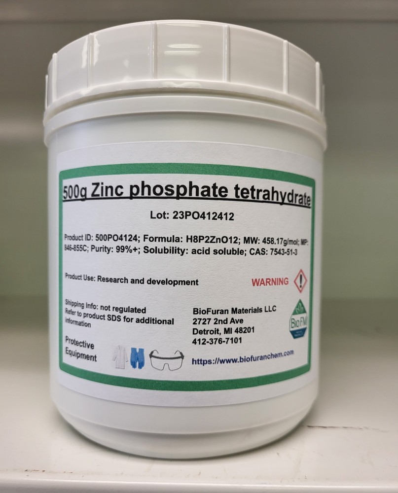 Zinc phosphate tetrahydrate