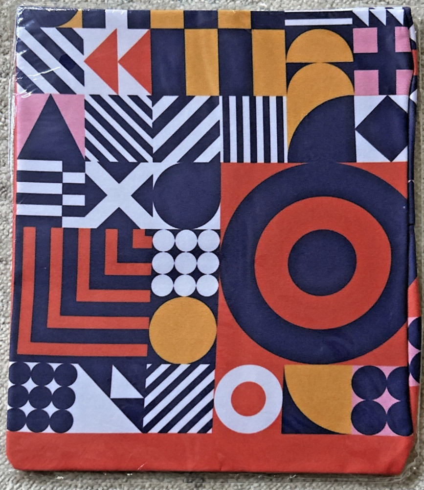 9 Fabric Book Covers – Stretchable Reusable Washable – New sealed