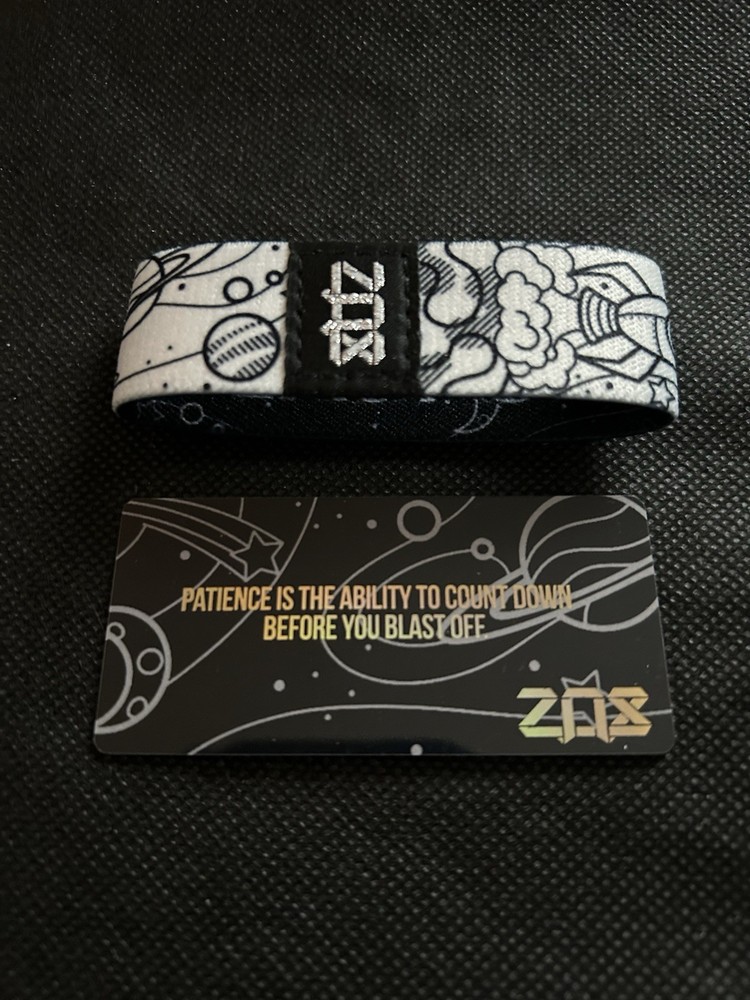 Blast Off Zox Strap Reversible Wristband NEW