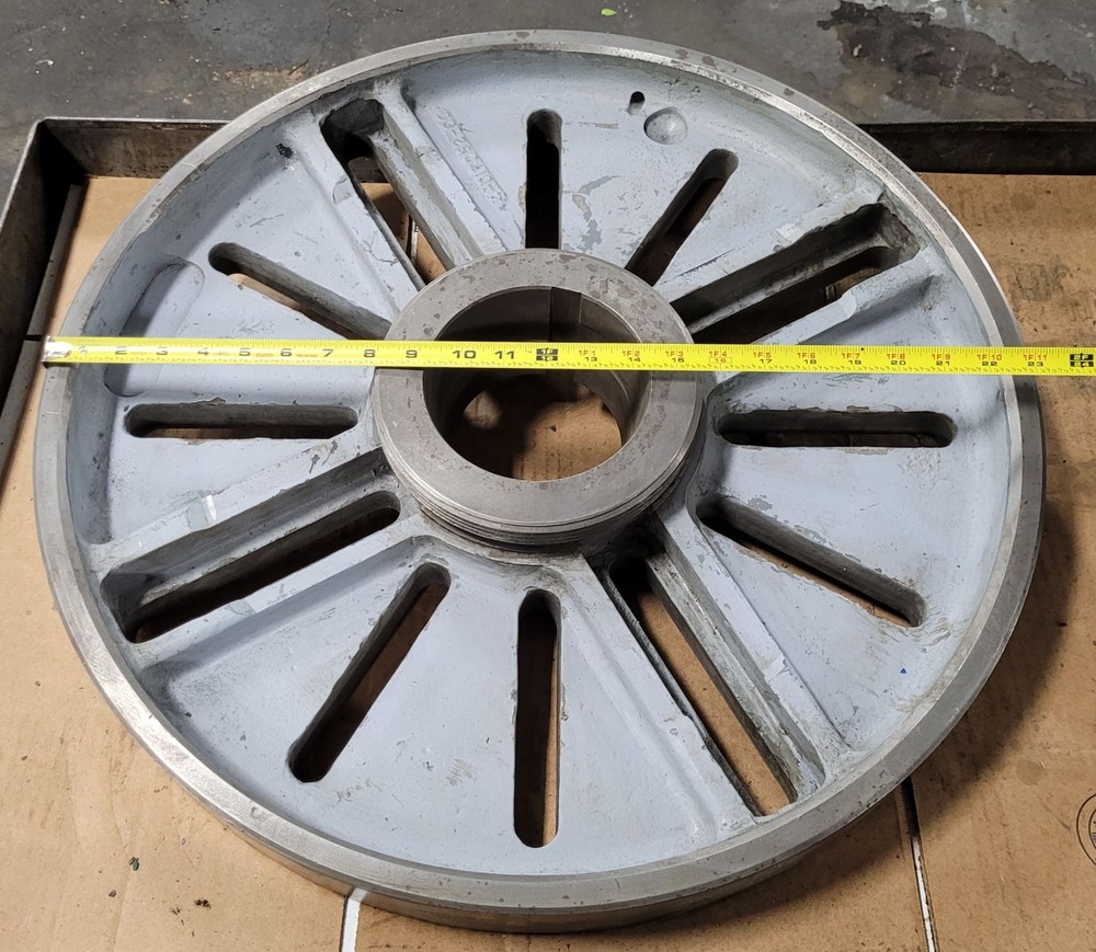 Lathe Chuck Face Plate w/ L2 Mount – 23.5 in Diameter