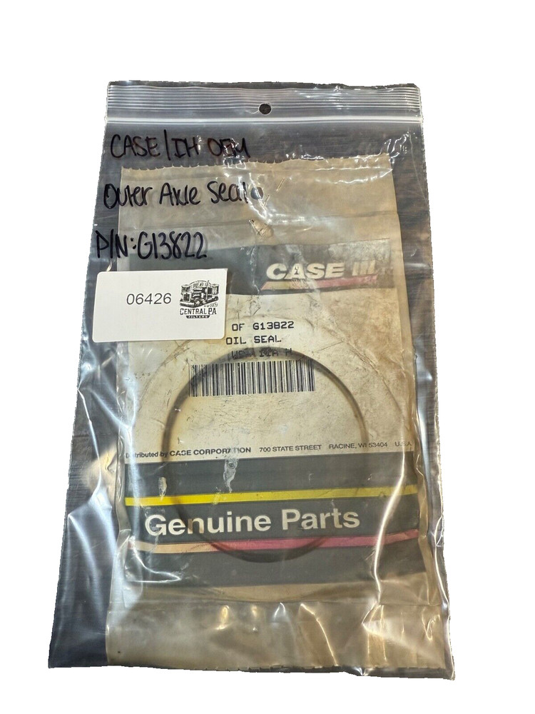 CASE/IH OEM Outer Axle Seal P/N: G13822