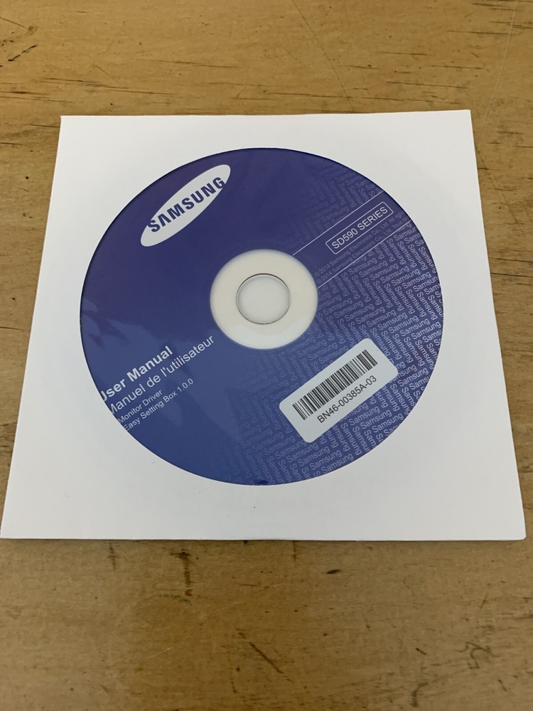 Samsung SD590 User Manual