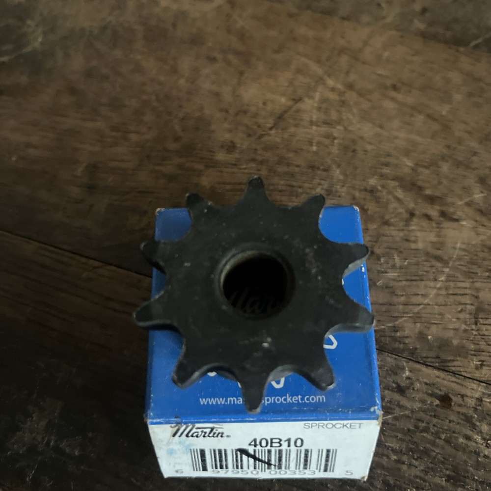 NOS Martin 40B10 1/2" Bore Sprocket