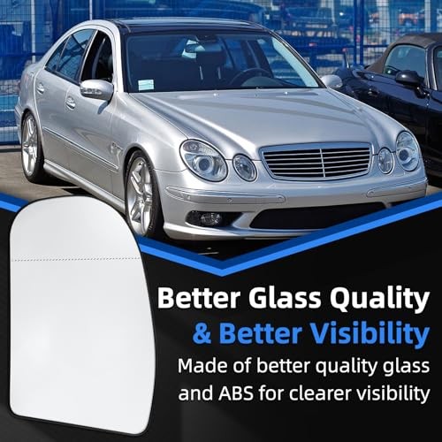 Driver Side Mirror Replacement for Mercedes Benz E Class Driver Side (Left)