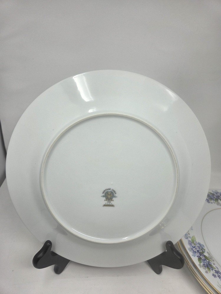 4 Noritake 5203 Ramona 10 1/2" Dinner Plates