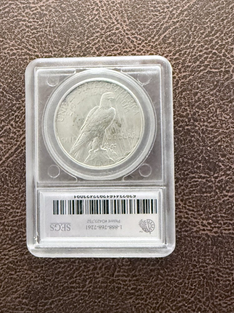 1935 Peace Dollar, Beautiful Silver Dollar, Free Shipping