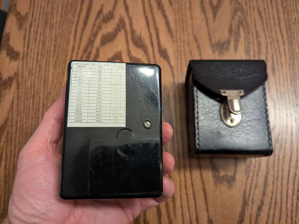 Wein Flash Meter WP500B Vintage with Original Case Working