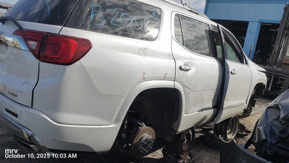 RIGHT REAR DOOR WINDOW REGULATOR OEM 2019 GMC ACADIA