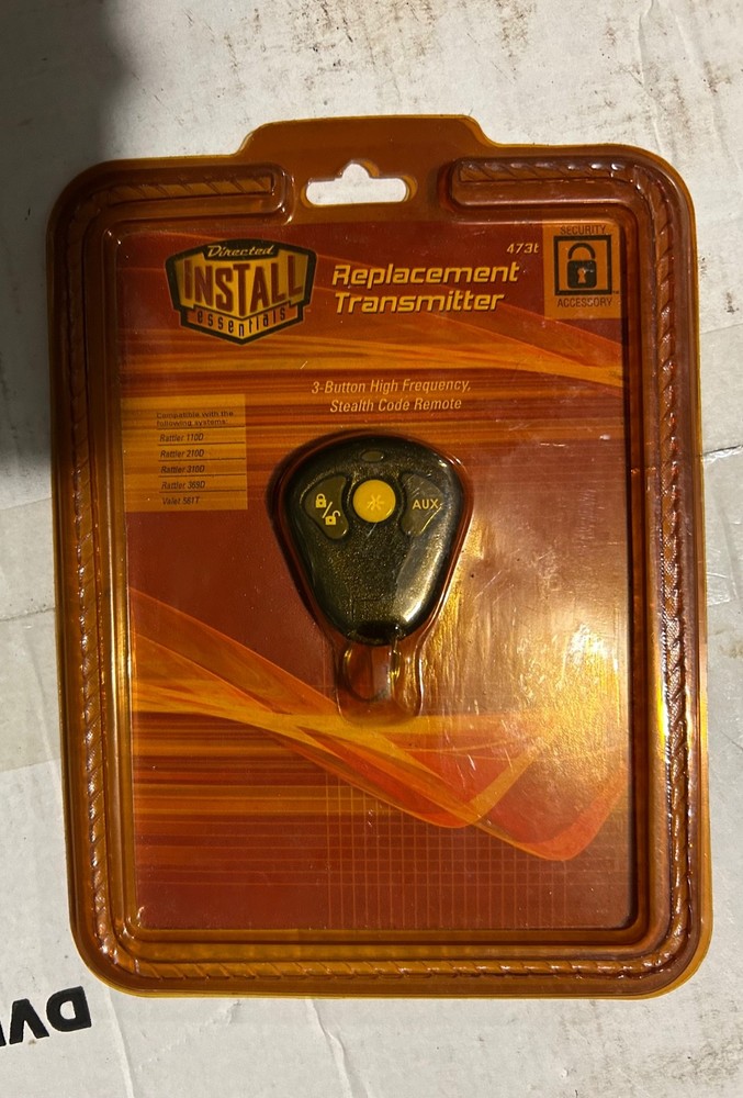 4-Button PYTHON (DEI) Keyfob Remote 474P FCC ID EZSDEI474P