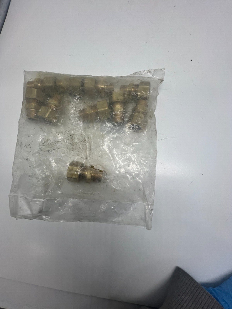QTY 10 Pro-Flo LF Compression Adaptor PFXMCUECN Brass