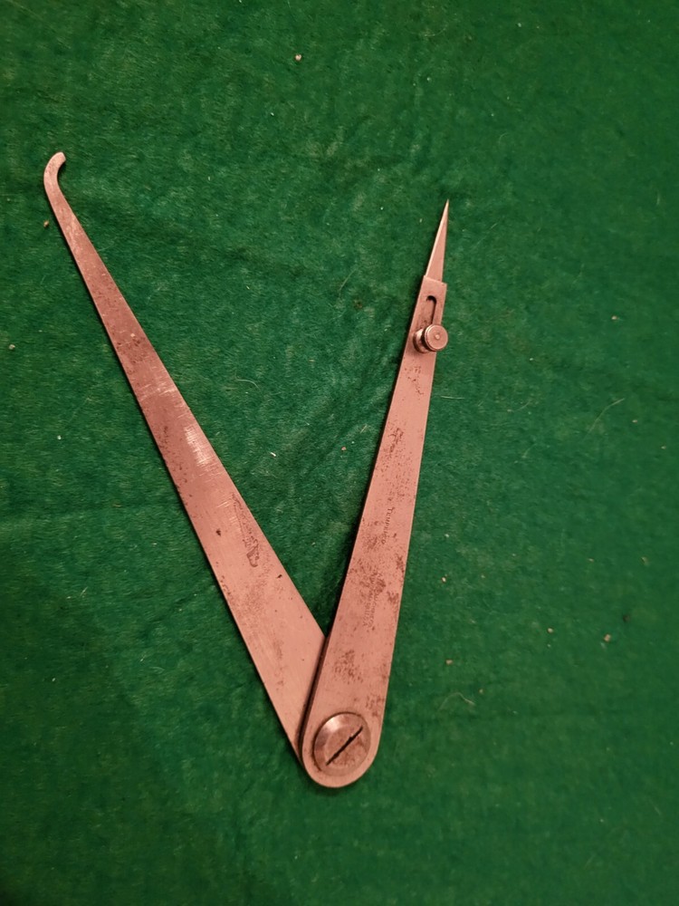 Athol firm joint Hermaphrodite caliper compass