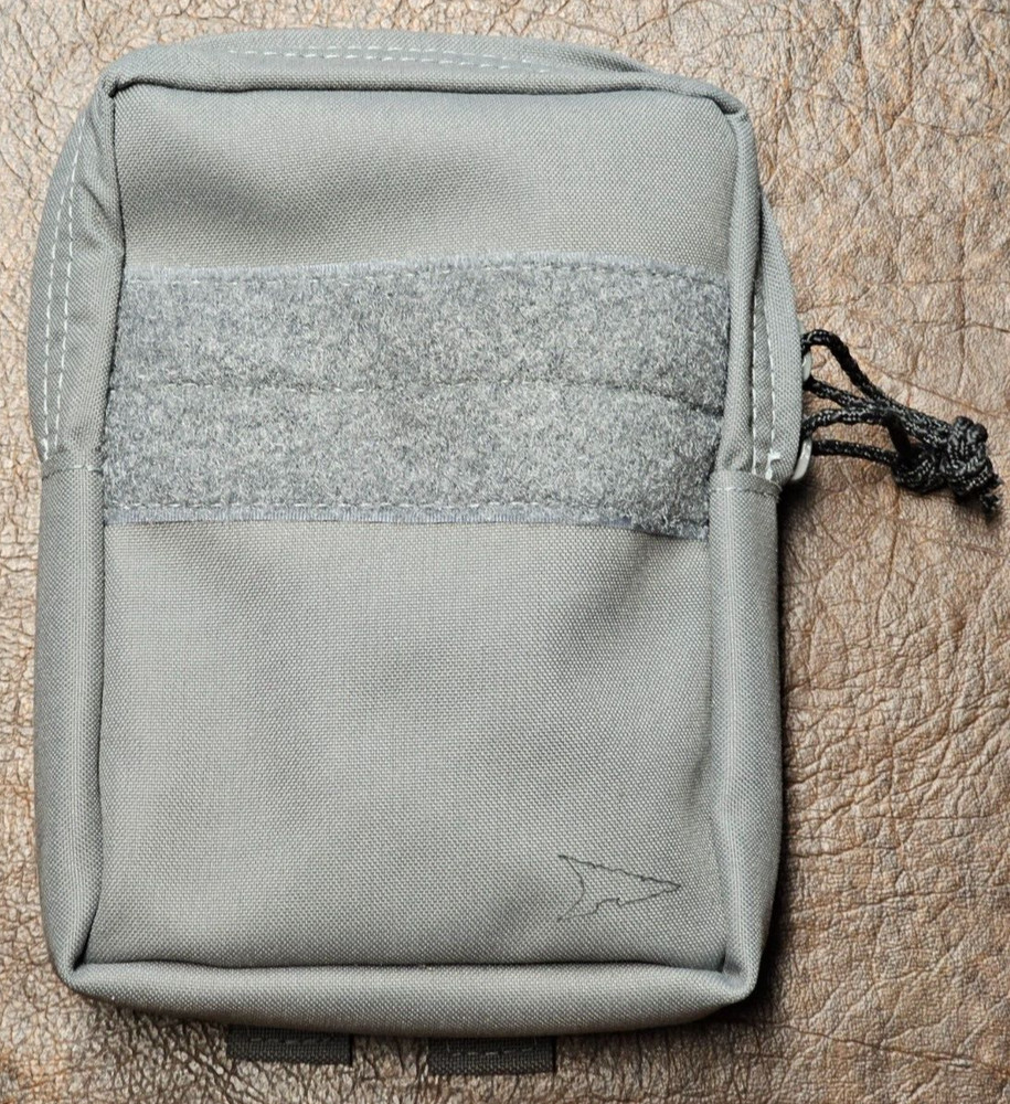 FirstSpear STRUCTURED Divided Stash Pocket V2 Manatee grey 6/9 MOLLE GP pouch FS