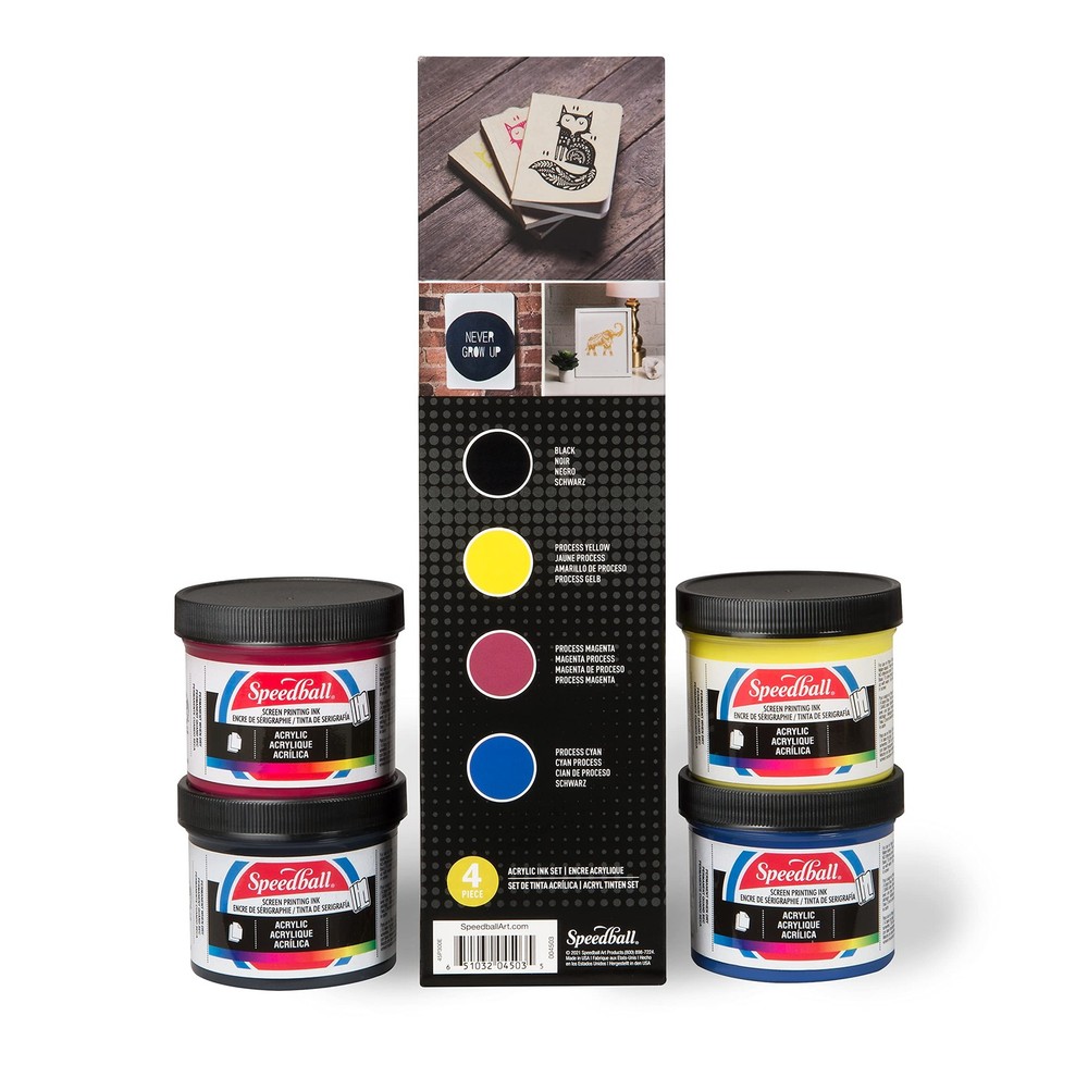 Acrylic Screen Printing Ink Starter Set (4503)