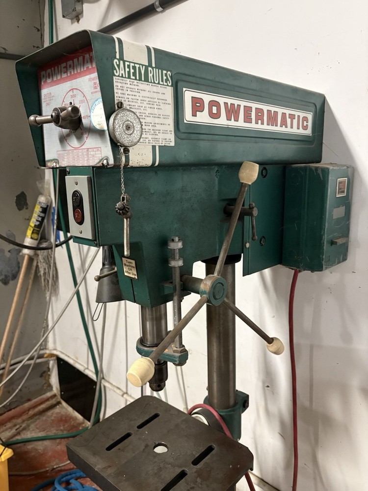 Vintage Powermatic Drill Press 1150A Variable Speed